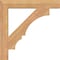 Ekena Millwork Balboa Block Smooth Bracket, Western Red Cedar, 3 1/2"W x 26"D x 26"H BKT04X26X26BOA05SWR - alternate 3